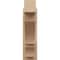 Ekena Millwork 5 1/2-in W x 16-in D x 20-in H Balboa Block Rough Cedar Woodgrain TimberThane Outlooker, Primed Tan OUTUR055X16X20BOA44RCPR - alternate 6